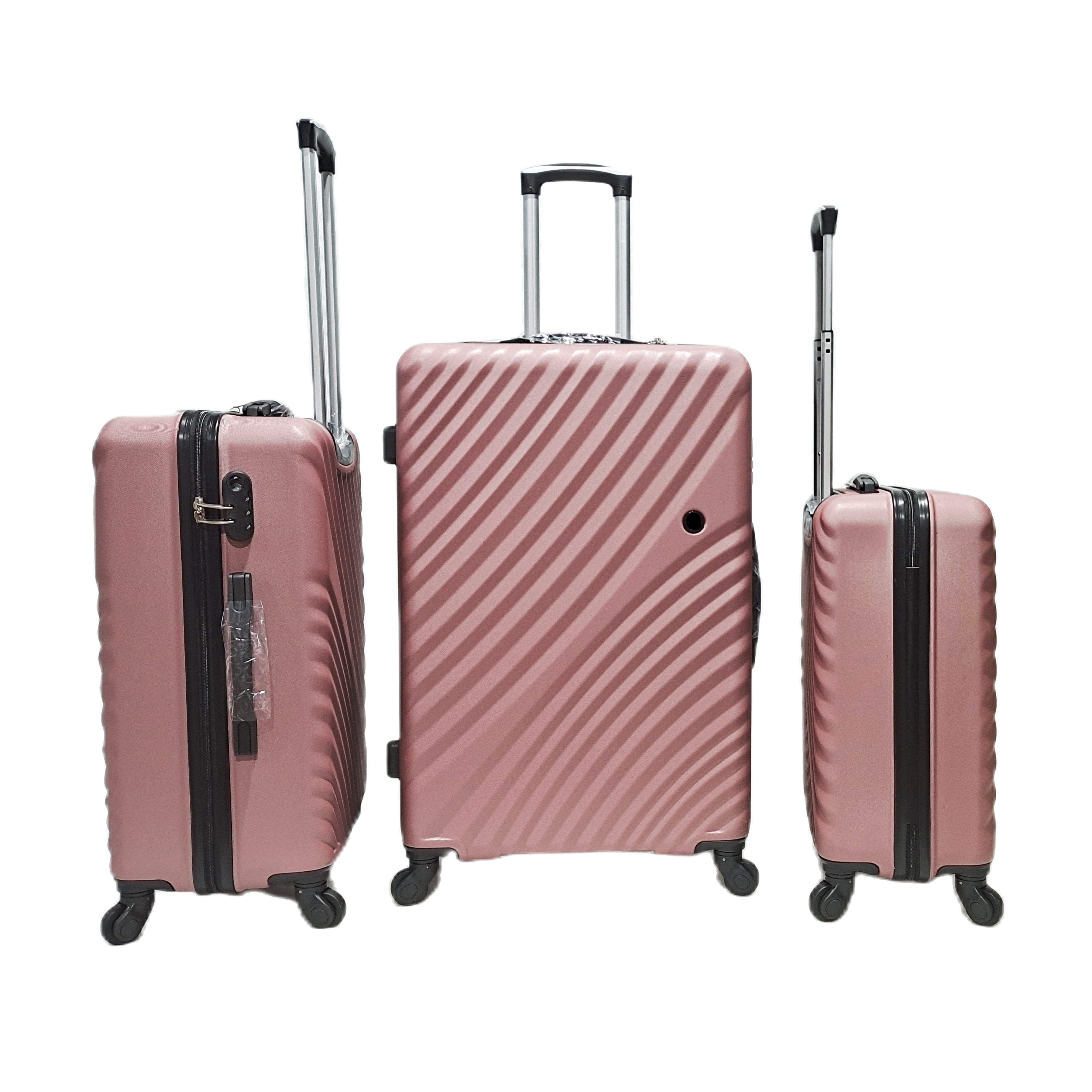 新しい設計 ABS スーツケースの荷物旅行袋 4 紡績車の車輪のトロリー スーツケース セット
